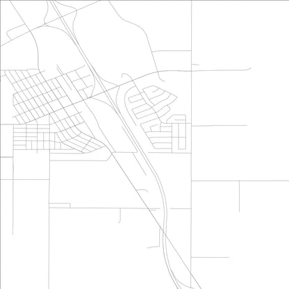 ROAD MAP OF WILLIAMS, CALIFORNIA BY MAPBAKES