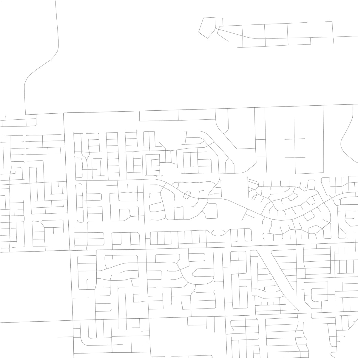 ROAD MAP OF COUNTRY WALK, FLORIDA BY MAPBAKES
