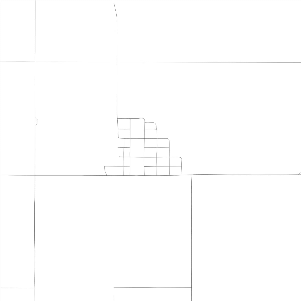 ROAD MAP OF NEWDALE, IDAHO BY MAPBAKES