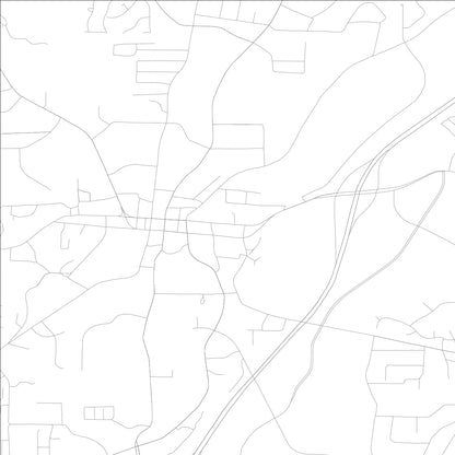 ROAD MAP OF CUMMING, GEORGIA BY MAPBAKES