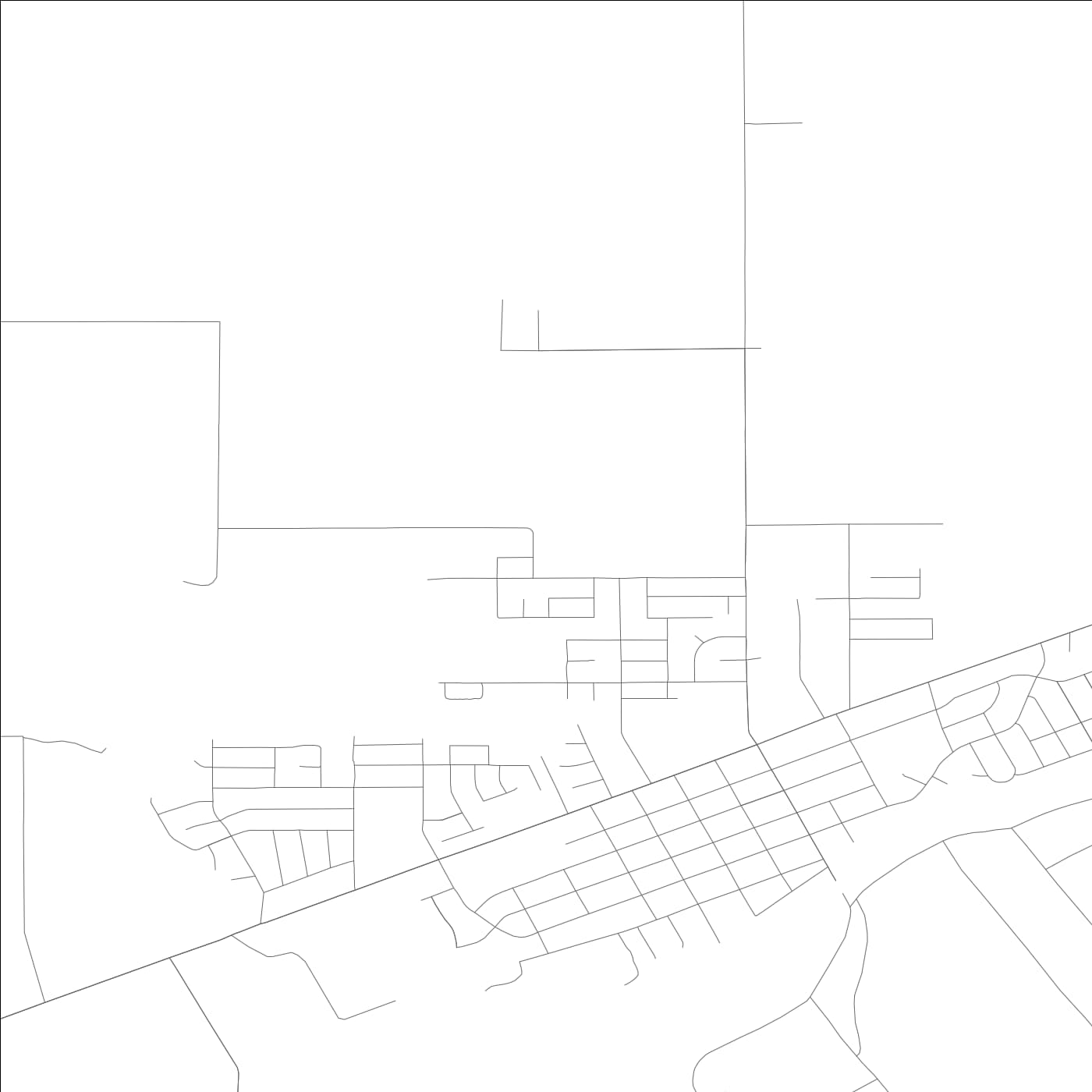 ROAD MAP OF WINTERS, CALIFORNIA BY MAPBAKES