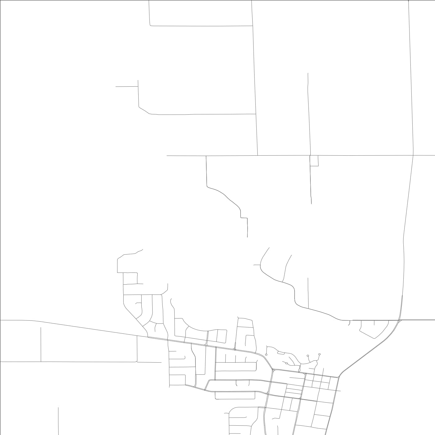 ROAD MAP OF WOODBRIDGE, CALIFORNIA BY MAPBAKES