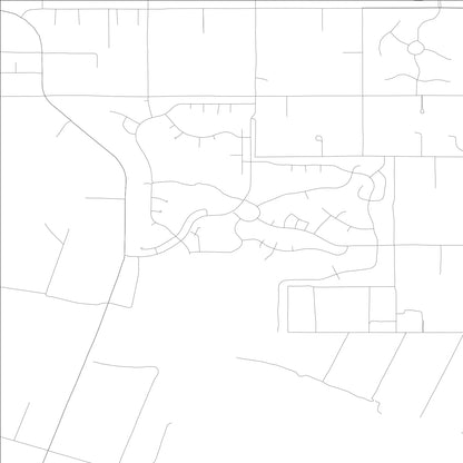 ROAD MAP OF WOODLAND, CALIFORNIA BY MAPBAKES