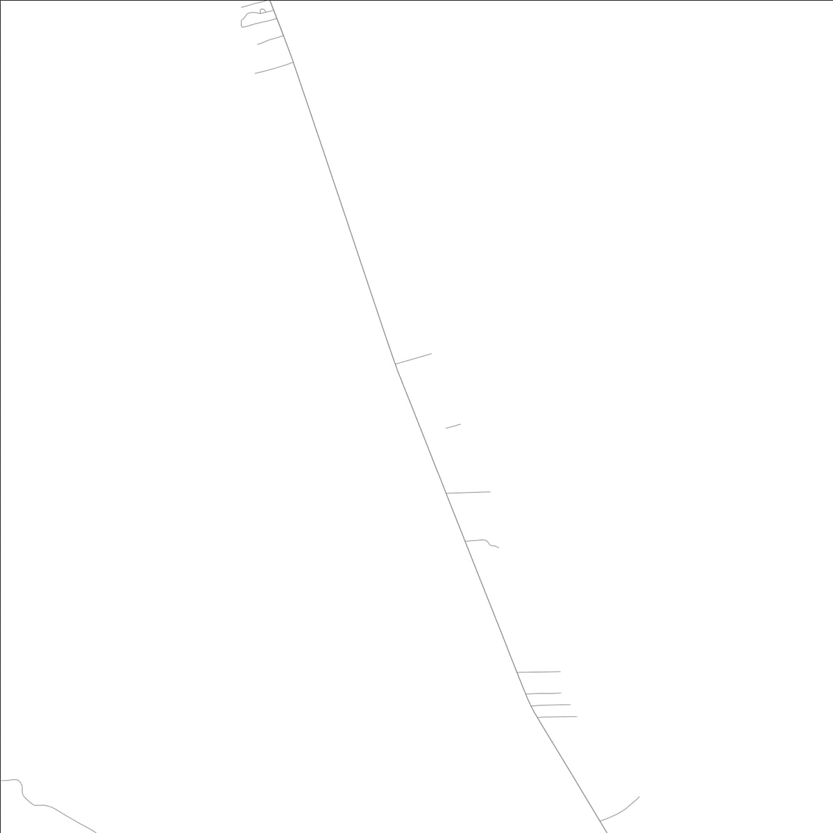 ROAD MAP OF CRESCENT BEACH, FLORIDA BY MAPBAKES