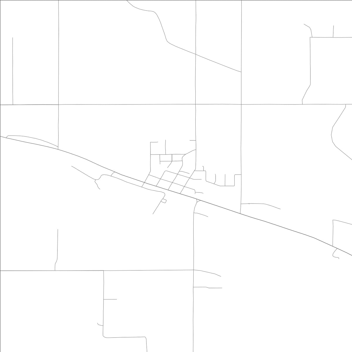 ROAD MAP OF NOTUS, IDAHO BY MAPBAKES