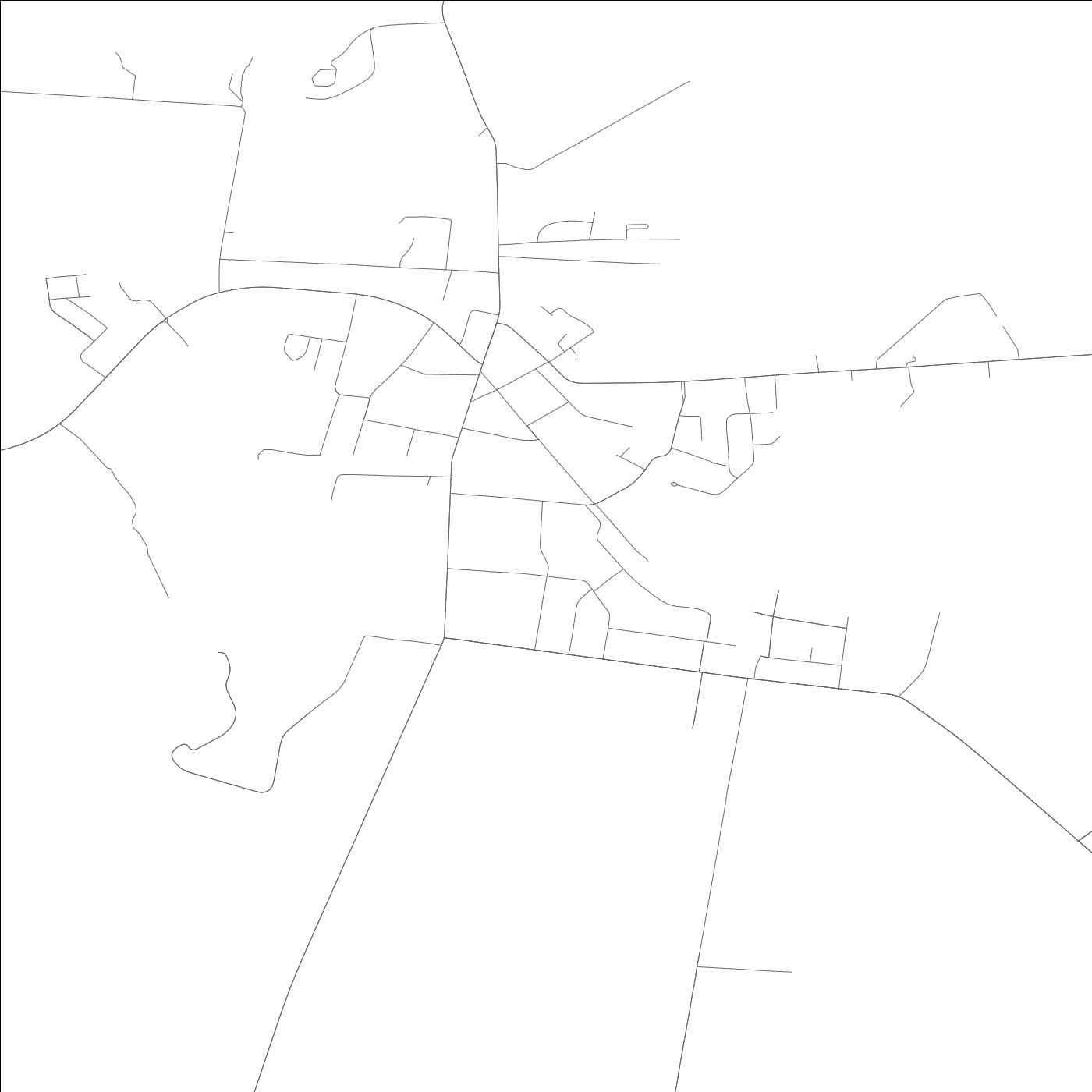 ROAD MAP OF EMINENCE, KENTUCKY BY MAPBAKES