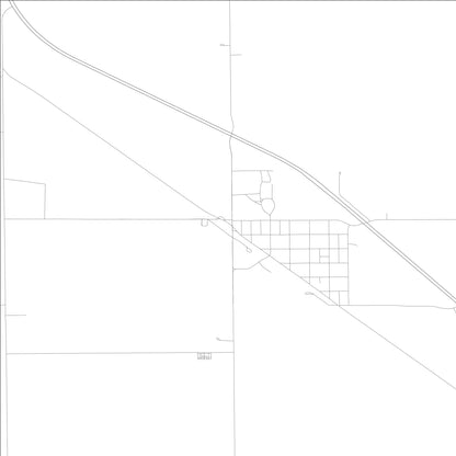 ROAD MAP OF EARL PARK, INDIANA BY MAPBAKES