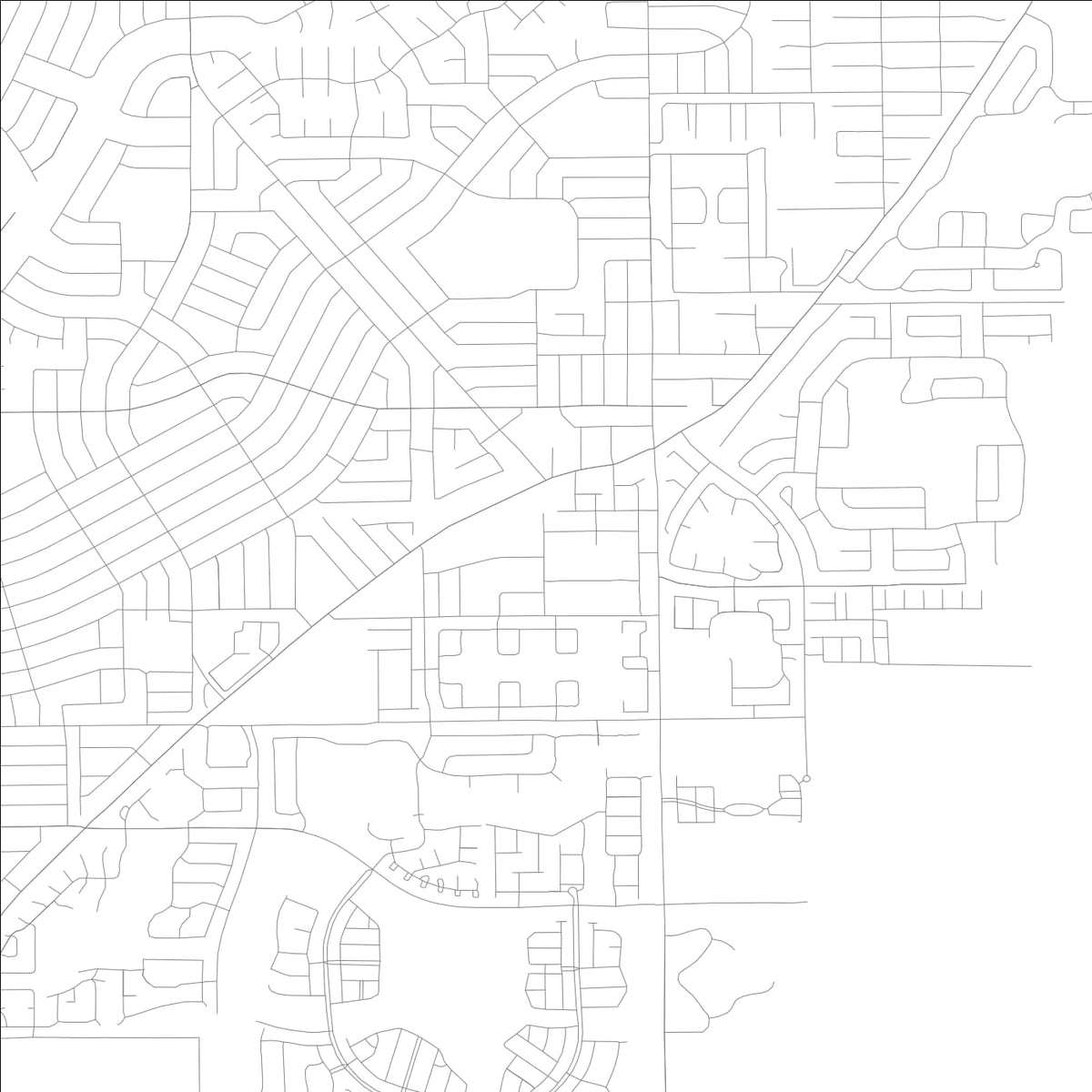 ROAD MAP OF CUTLER BAY, FLORIDA BY MAPBAKES