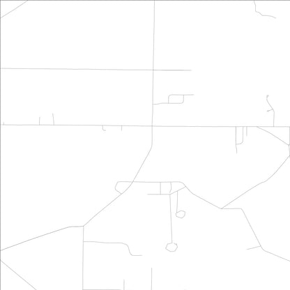 ROAD MAP OF EAST ENTERPRISE, INDIANA BY MAPBAKES