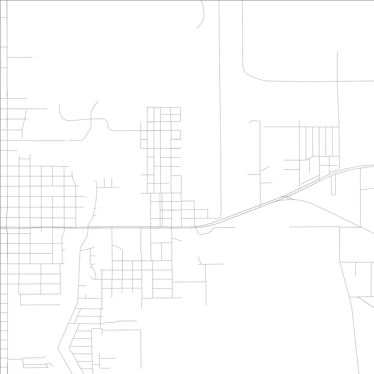 ROAD MAP OF CYPRESS QUARTERS, FLORIDA BY MAPBAKES