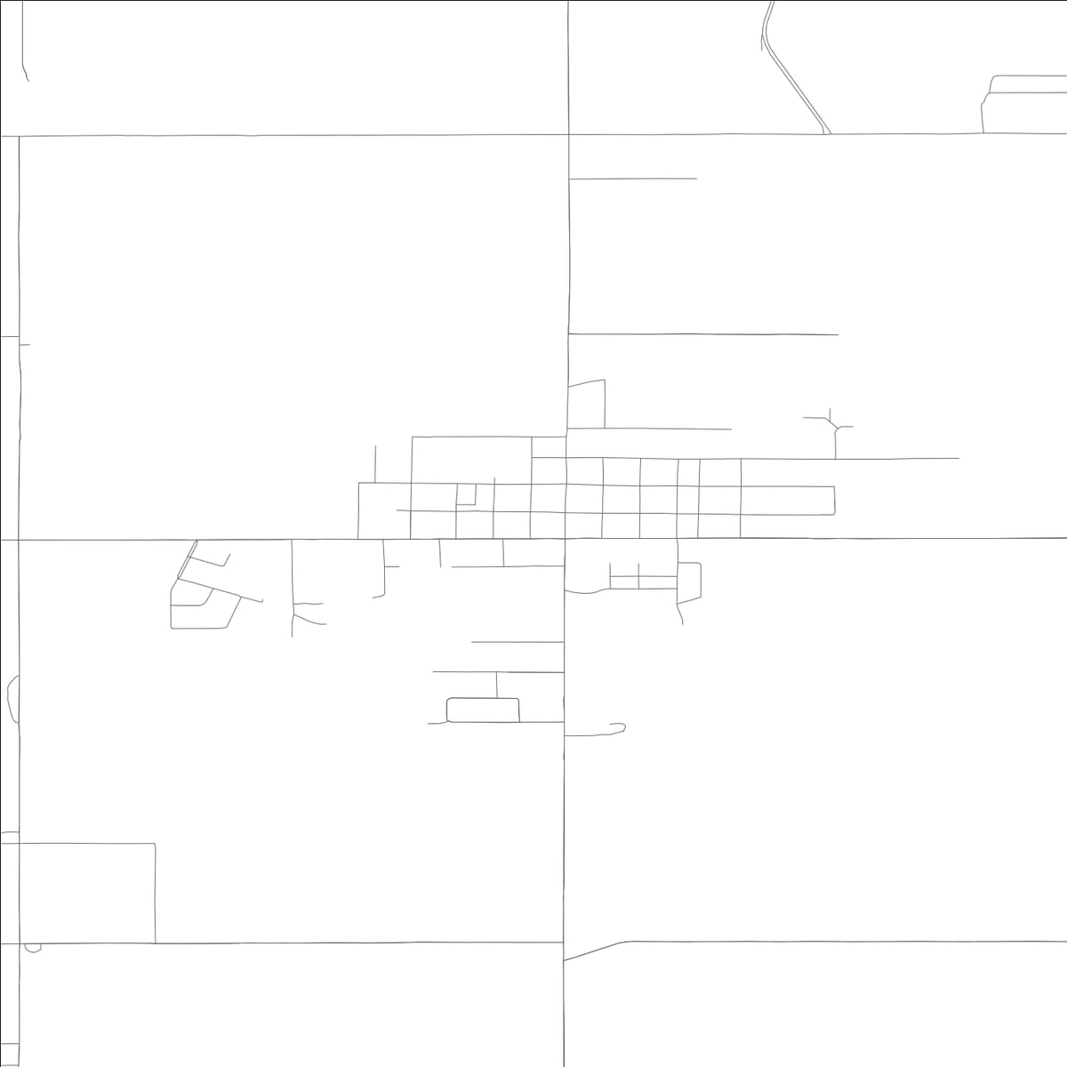 ROAD MAP OF PAUL, IDAHO BY MAPBAKES