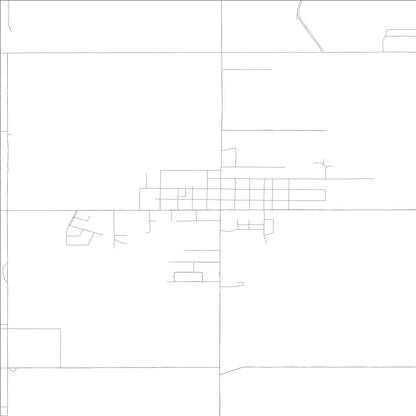 ROAD MAP OF PAUL, IDAHO BY MAPBAKES