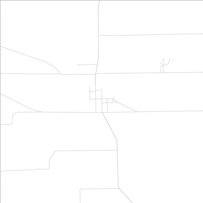 ROAD MAP OF ECONOMY, INDIANA BY MAPBAKES