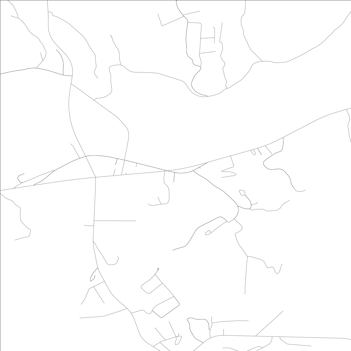 ROAD MAP OF FARMERS, KENTUCKY BY MAPBAKES