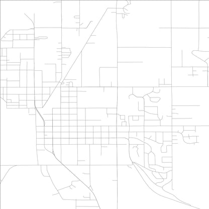 ROAD MAP OF PAYETTE, IDAHO BY MAPBAKES