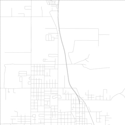 ROAD MAP OF DADE CITY NORTH, FLORIDA BY MAPBAKES