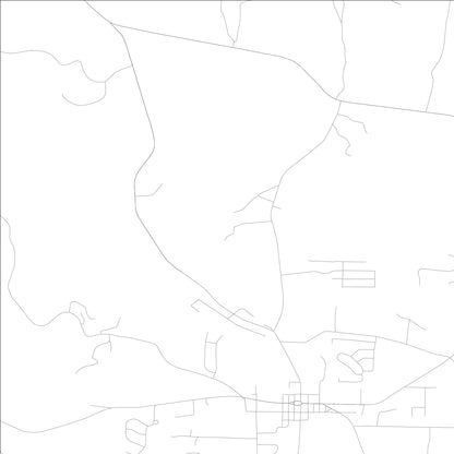 ROAD MAP OF DAWSONVILLE, GEORGIA BY MAPBAKES