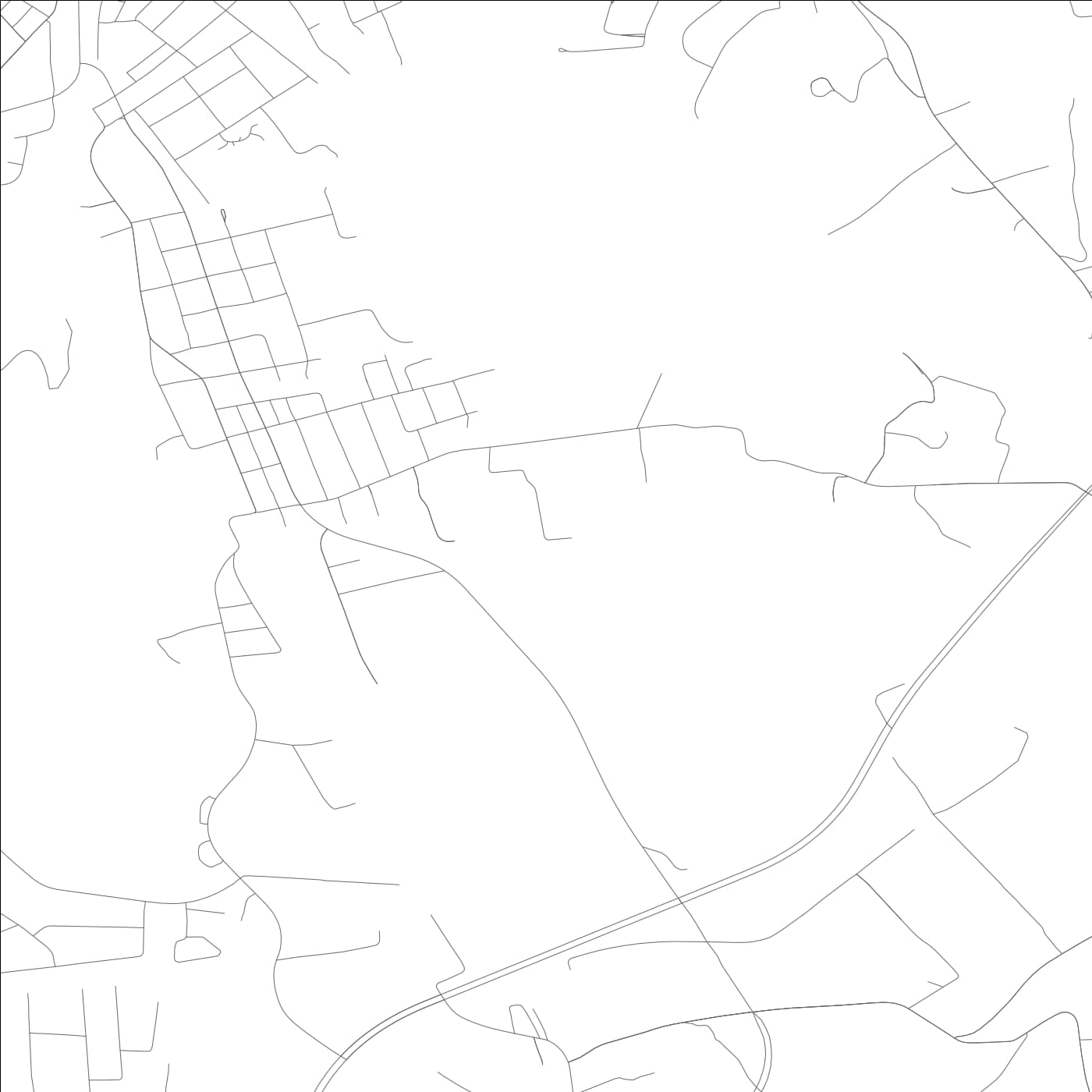 ROAD MAP OF FERGUSON, KENTUCKY BY MAPBAKES