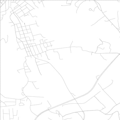 ROAD MAP OF FERGUSON, KENTUCKY BY MAPBAKES