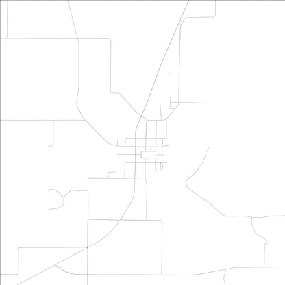 ROAD MAP OF EDWARDSPORT, INDIANA BY MAPBAKES