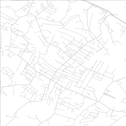 ROAD MAP OF FLATWOODS, KENTUCKY BY MAPBAKES