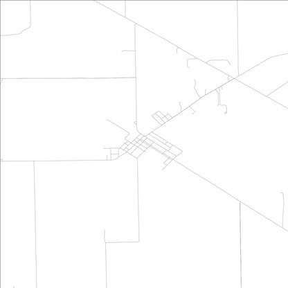 ROAD MAP OF ELIZABETHTOWN, INDIANA BY MAPBAKES