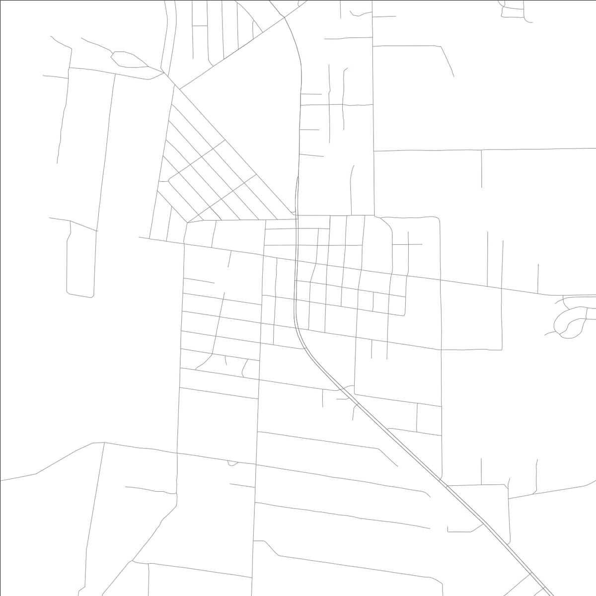 ROAD MAP OF DE LEON SPRINGS, FLORIDA BY MAPBAKES