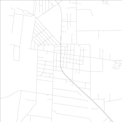 ROAD MAP OF DE LEON SPRINGS, FLORIDA BY MAPBAKES