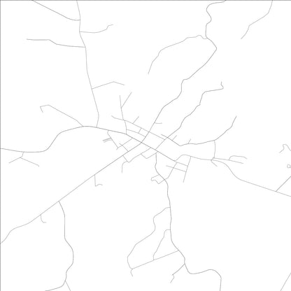 ROAD MAP OF FORDSVILLE, KENTUCKY BY MAPBAKES