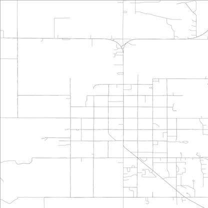 ROAD MAP OF PRESTON, IDAHO BY MAPBAKES
