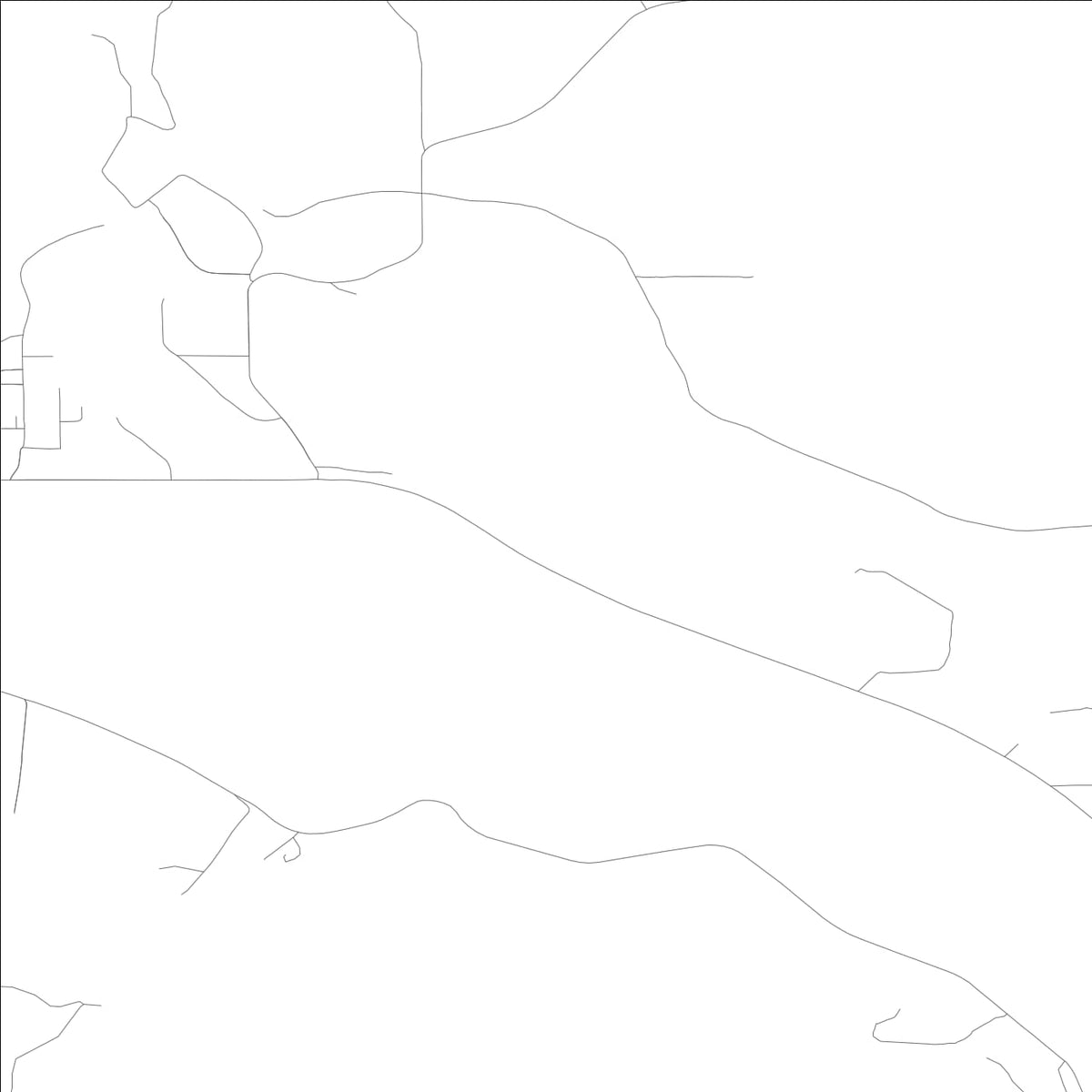 ROAD MAP OF PRIEST RIVER, IDAHO BY MAPBAKES