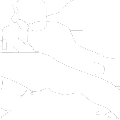 ROAD MAP OF PRIEST RIVER, IDAHO BY MAPBAKES