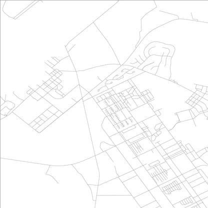 ROAD MAP OF FORT CAMPBELL NORTH, KENTUCKY BY MAPBAKES