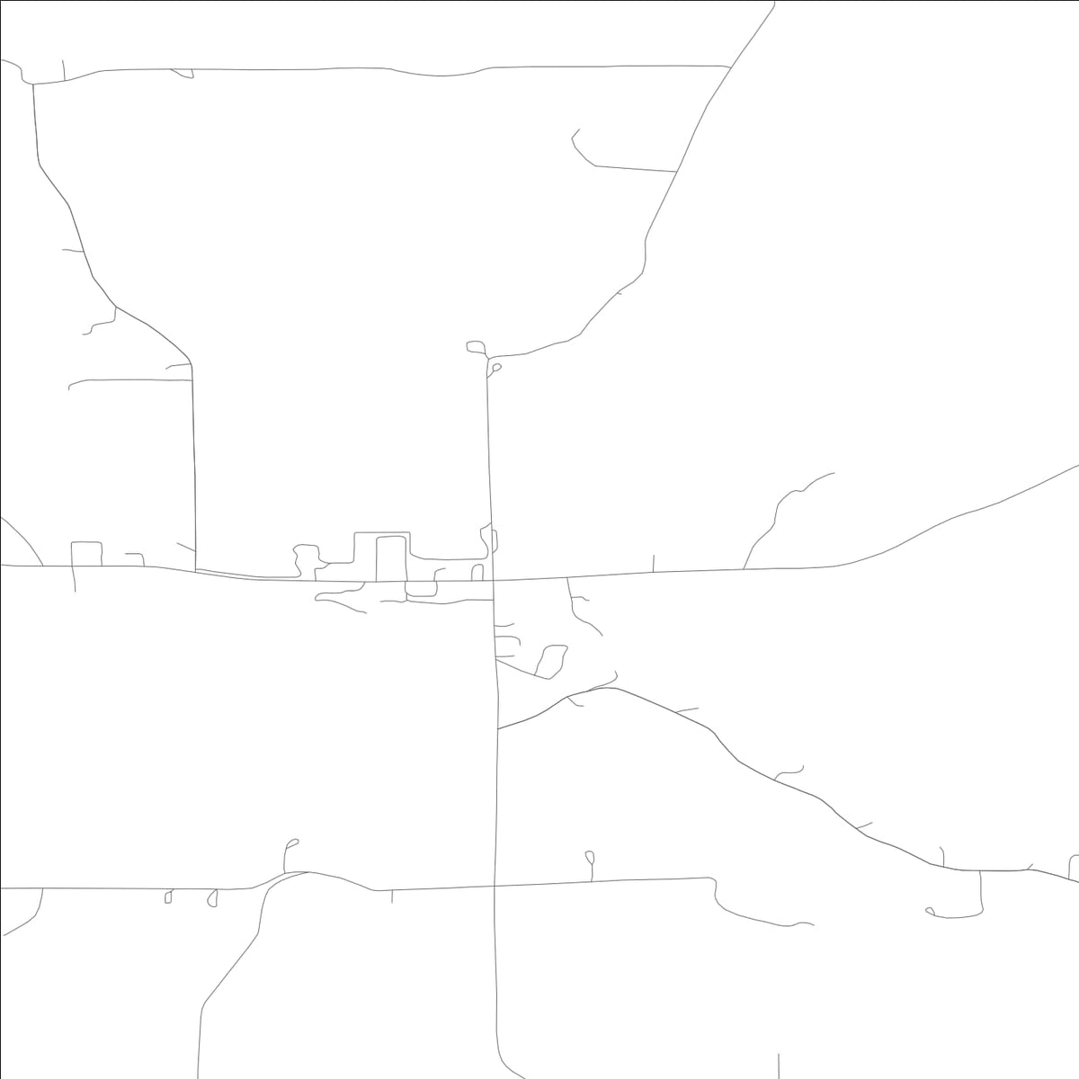 ROAD MAP OF PRINCETON, IDAHO BY MAPBAKES