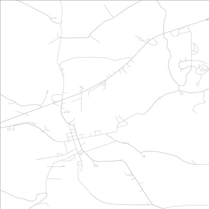 ROAD MAP OF ENGLISH, INDIANA BY MAPBAKES