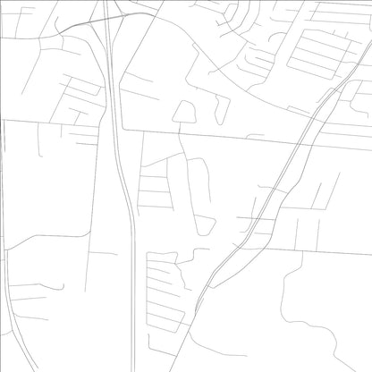 ROAD MAP OF FOX CHASE, KENTUCKY BY MAPBAKES