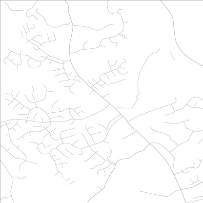 ROAD MAP OF FRANCISVILLE, KENTUCKY BY MAPBAKES