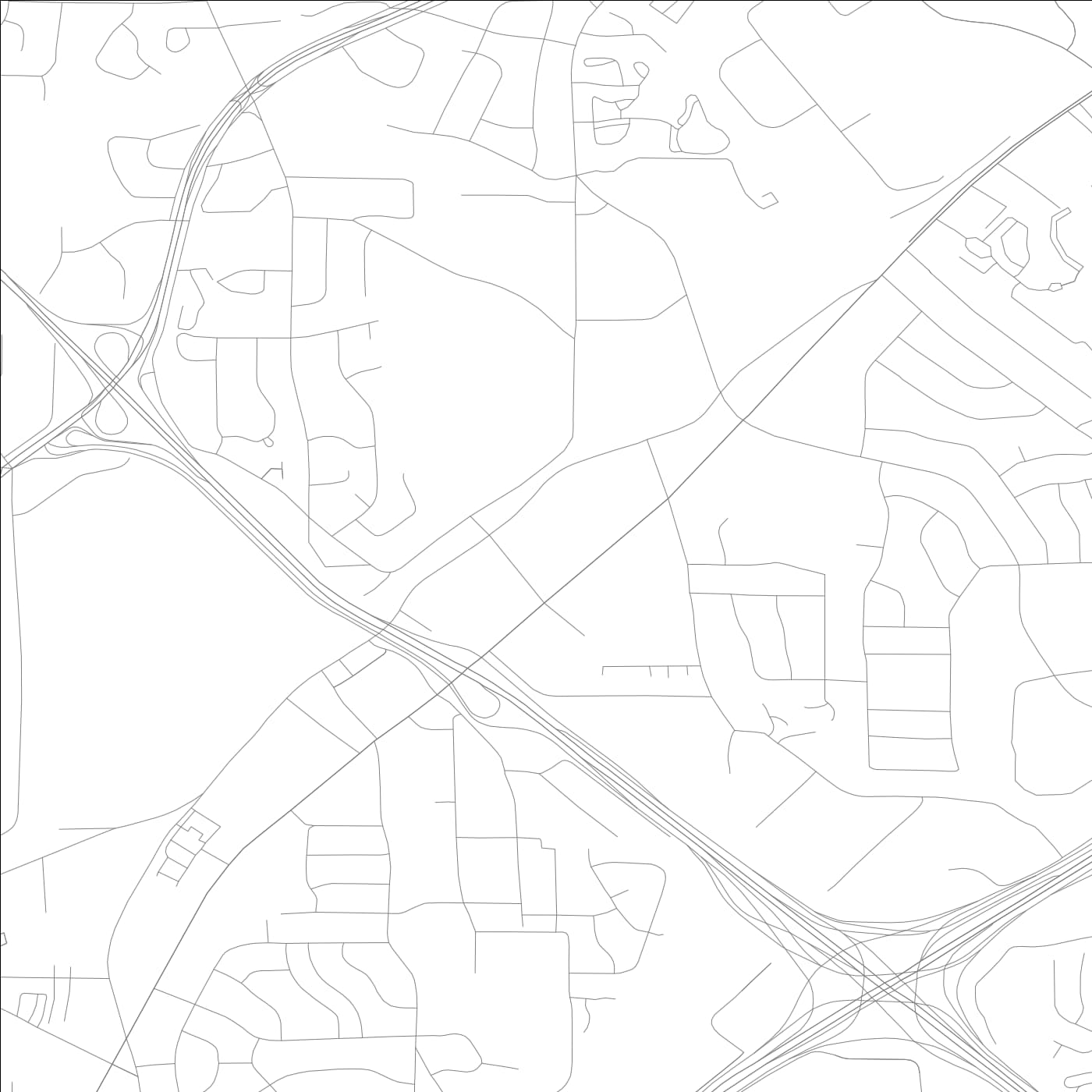 ROAD MAP OF DORAVILLE, GEORGIA BY MAPBAKES