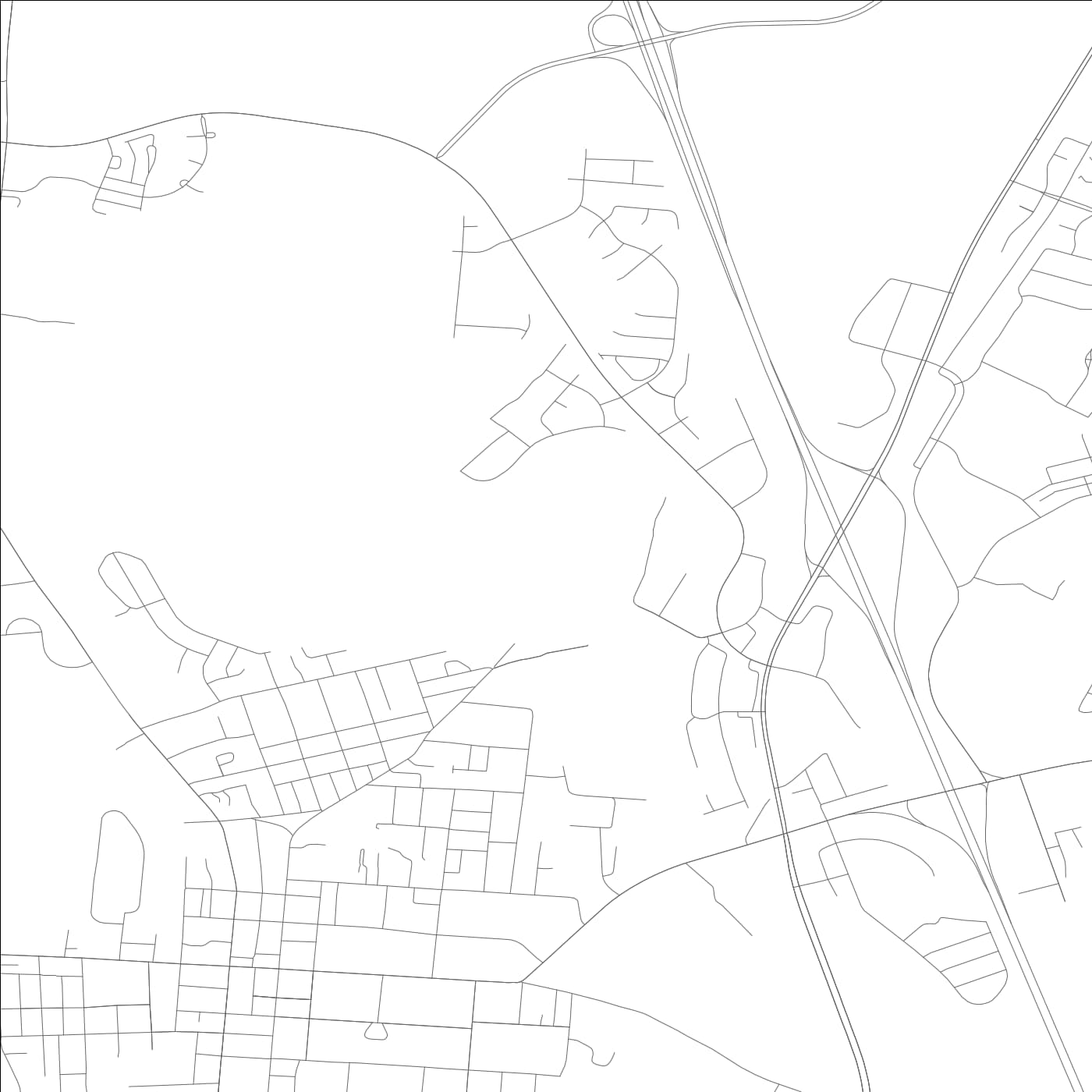 ROAD MAP OF GEORGETOWN, KENTUCKY BY MAPBAKES