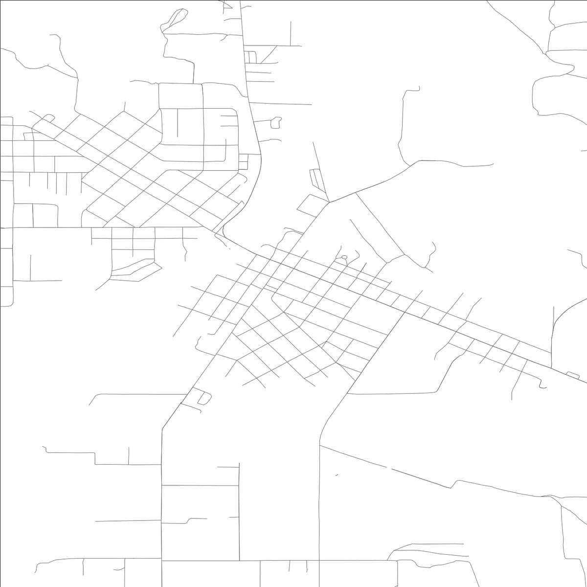 ROAD MAP OF SALMON, IDAHO BY MAPBAKES