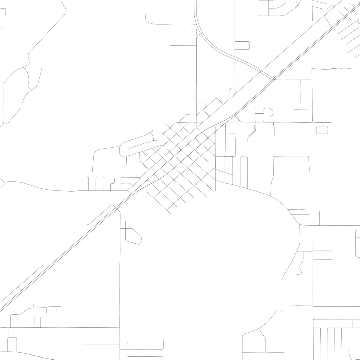 ROAD MAP OF EAGLE LAKE, FLORIDA BY MAPBAKES