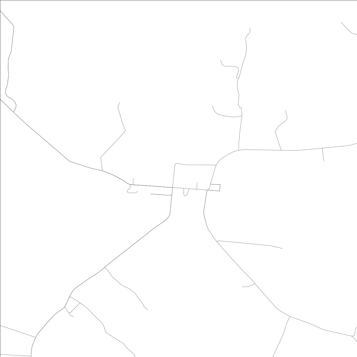 ROAD MAP OF GERMANTOWN, KENTUCKY BY MAPBAKES