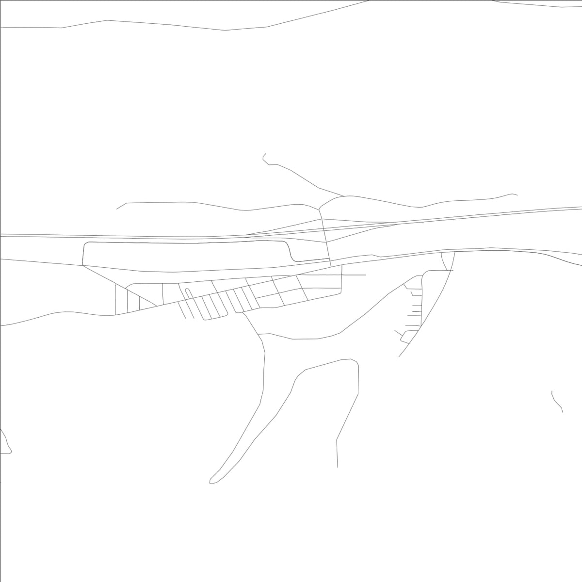 ROAD MAP OF SMELTERVILLE, IDAHO BY MAPBAKES