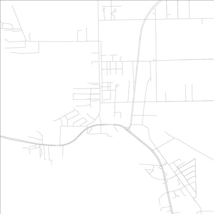 ROAD MAP OF EAST PALATKA, FLORIDA BY MAPBAKES