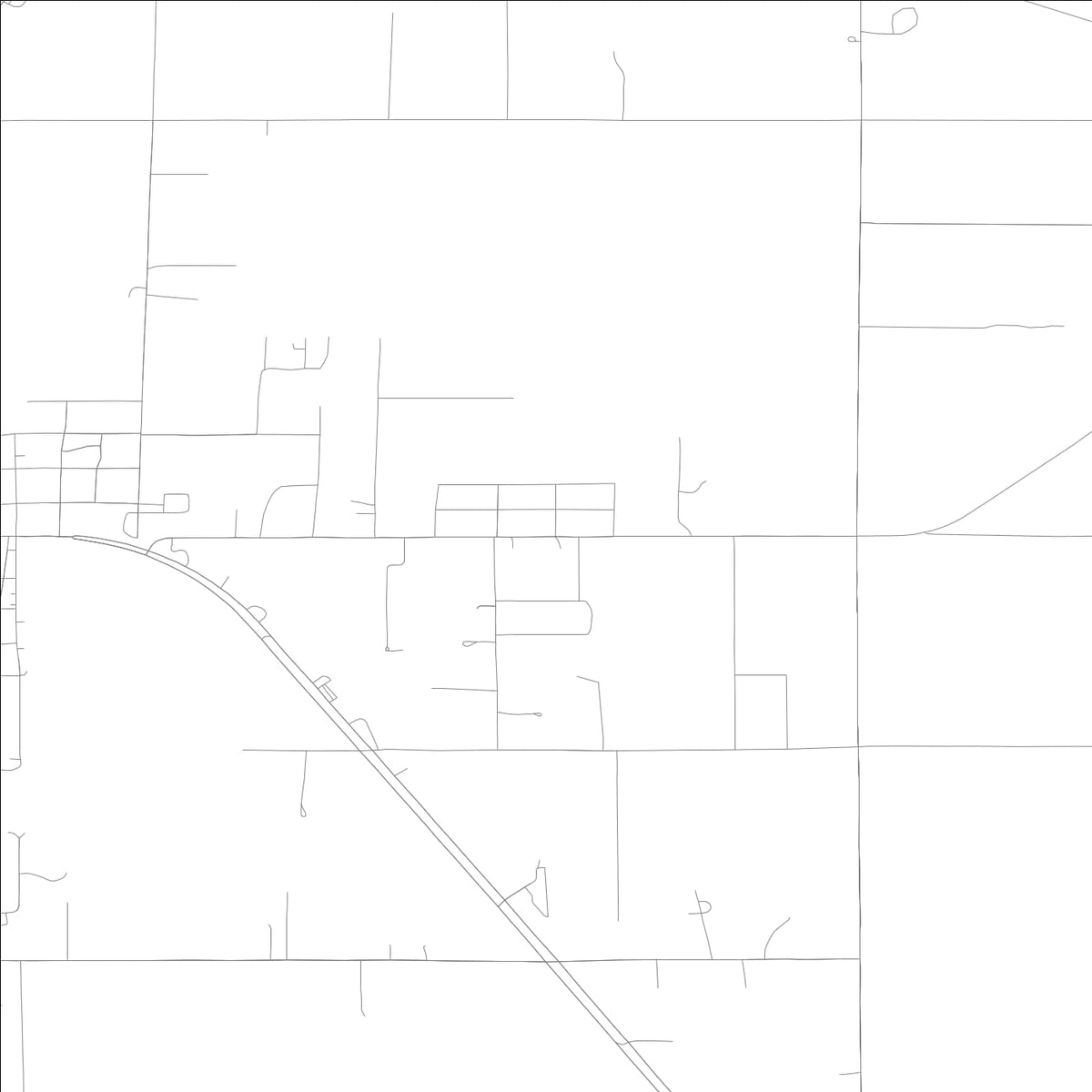 ROAD MAP OF EAST WILLISTON, FLORIDA BY MAPBAKES