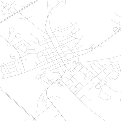 ROAD MAP OF EATONTON, GEORGIA BY MAPBAKES