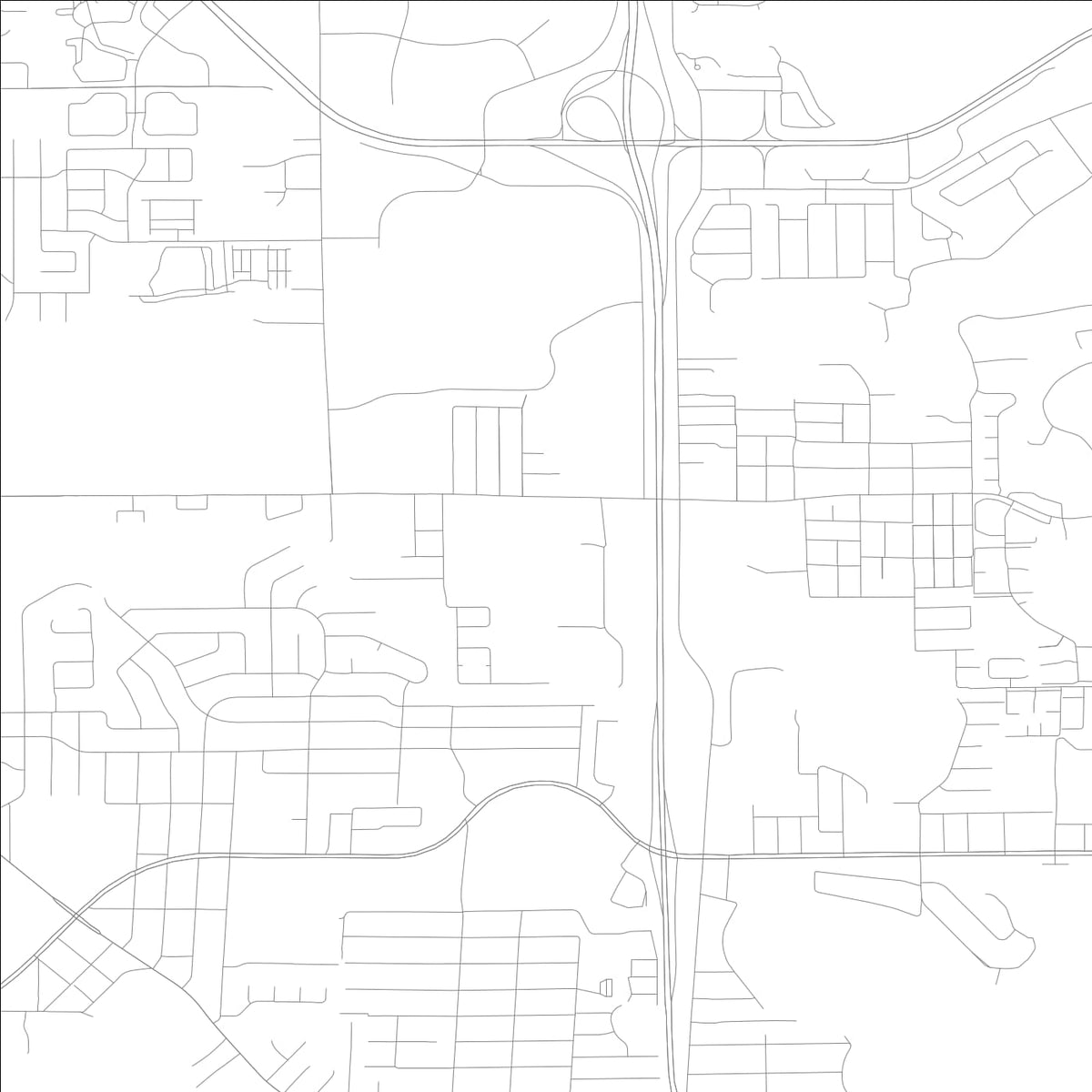 ROAD MAP OF EATONVILLE, FLORIDA BY MAPBAKES