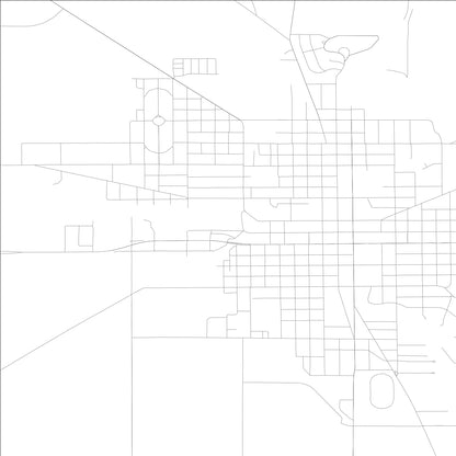 ROAD MAP OF FRANKFORT, INDIANA BY MAPBAKES