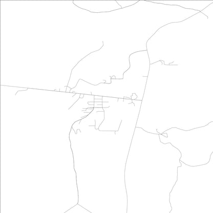 ROAD MAP OF STANLEY, IDAHO BY MAPBAKES