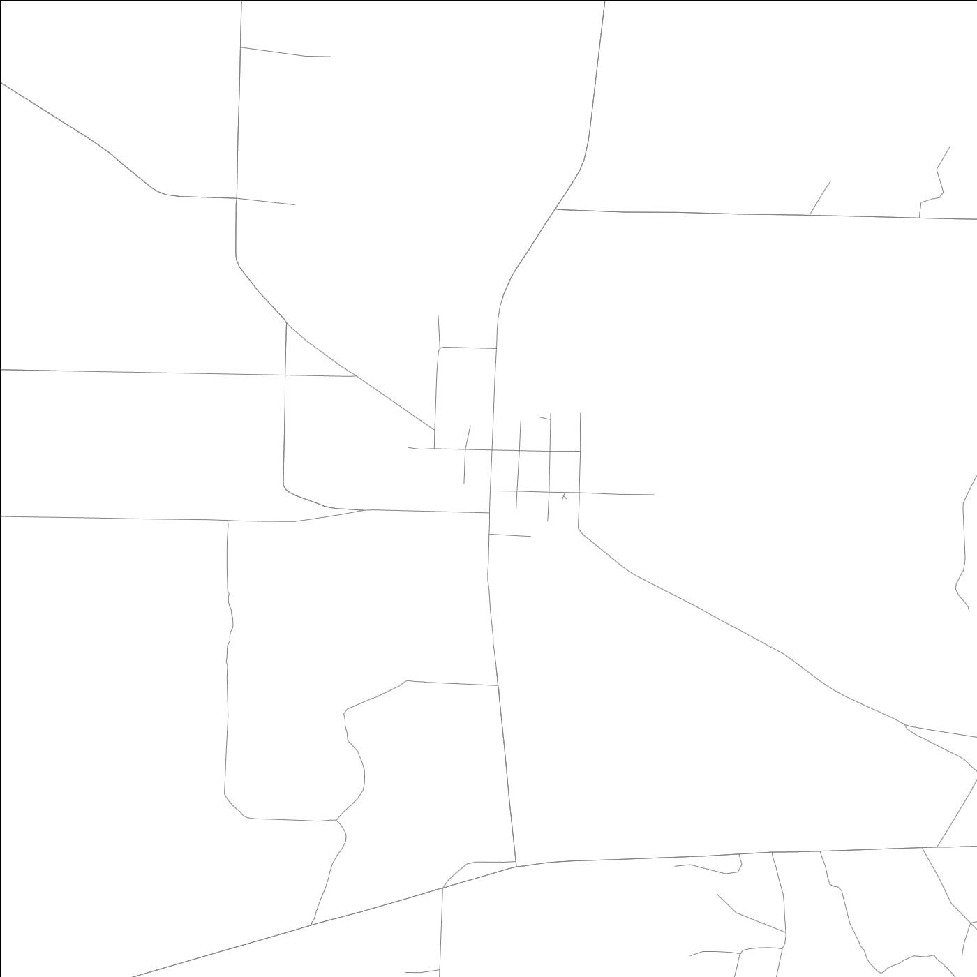 ROAD MAP OF ELLENTON, GEORGIA BY MAPBAKES